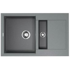 Кухонная мойка Tetogranit Omoikiri Sakaime 78-2-GR ленинградский серый 4993559