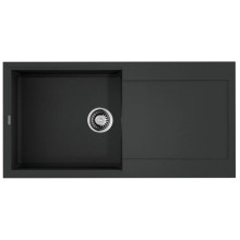 Кухонная мойка Tetogranit Omoikiri Sakaime 100-BL черный 4993884