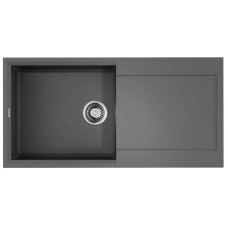 Кухонная мойка Tetogranit Omoikiri Sakaime 100-GR ленинградский серый 4993561