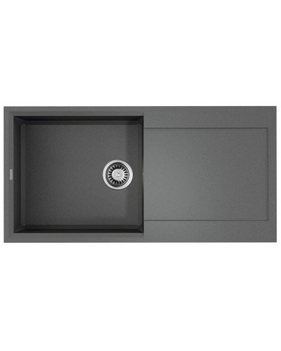 Кухонная мойка Tetogranit Omoikiri Sakaime 100-GR ленинградский серый 4993561