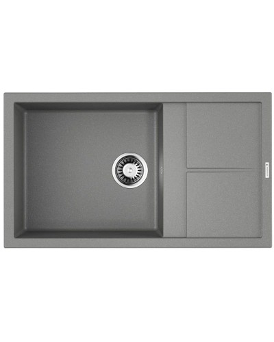 Кухонная мойка Tetogranit Omoikiri Sumi 86-GR ленинградский серый 4993564