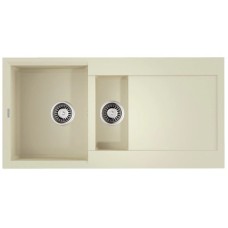 Кухонная мойка Tetogranit Omoikiri Sakaime 100-2-BE ваниль 4993893