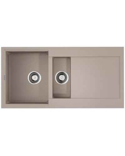 Кухонная мойка Tetogranit Omoikiri Sakaime 100-2-SA бежевый 4993894