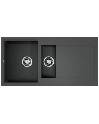 Кухонная мойка Tetogranit Omoikiri Sakaime 100-2-PL платина 4993899