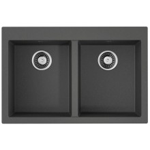 Кухонная мойка Tetogranit Omoikiri Bosen 80-2-PL платина 4993843