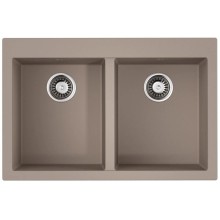 Кухонная мойка Tetogranit Omoikiri Bosen 80-2-CH шампань 4993841