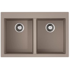 Кухонная мойка Tetogranit Omoikiri Bosen 80-2-CH шампань 4993841