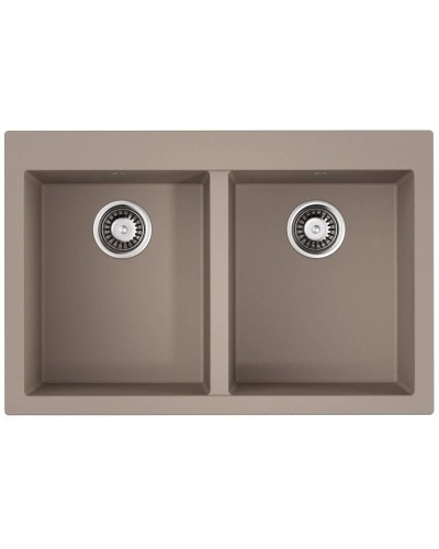 Кухонная мойка Tetogranit Omoikiri Bosen 80-2-CH шампань 4993841