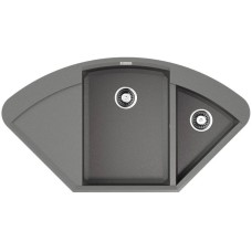 Кухонная мойка Tetogranit Omoikiri Sakaime 105C-GR ленинградский серый 4993576