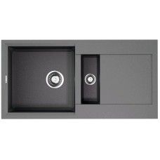 Кухонная мойка Tetogranit Omoikiri Sakaime 86-2-GR ленинградский серый 4993560