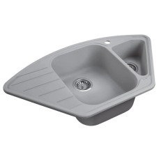 Кухонная мойка Paulmark Wiese серый металлик PM529050-GRM