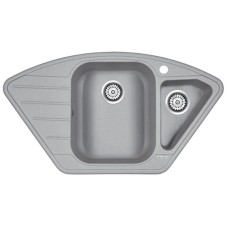 Кухонная мойка Paulmark Wiese серый металлик PM529050-GRM