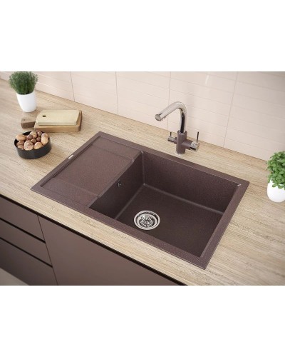 Кухонная мойка Paulmark Verlass кофе PM317850-CO