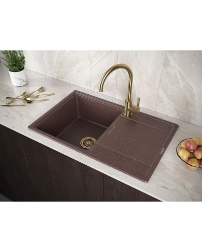 Кухонная мойка Paulmark Flugen кофе PM217850-CO