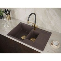 Кухонная мойка Paulmark Feste кофе PM237850-CO