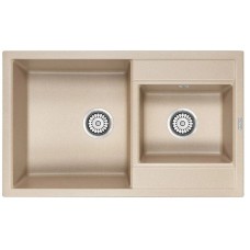 Кухонная мойка Paulmark Tandem песочный PM238250-QU