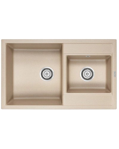 Кухонная мойка Paulmark Tandem песочный PM238250-QU