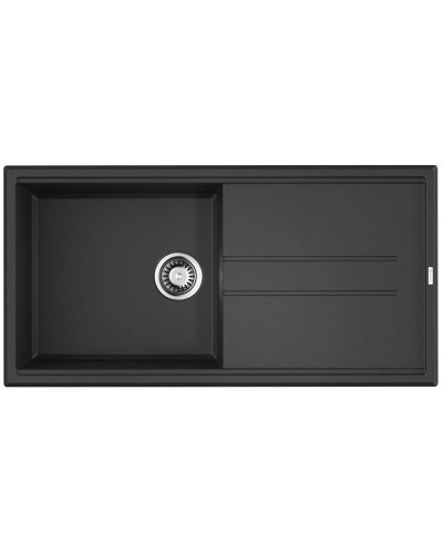 Кухонная мойка Tetogranit Omoikiri Tedori 100-BL черный 4993916