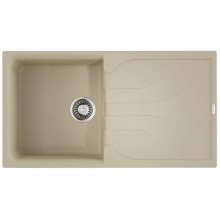 Кухонная мойка Tetogranit Omoikiri Yasugata 100-BE ваниль 4993845