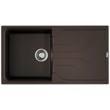 Кухонная мойка Tetogranit Omoikiri Yasugata 100-DC темный шоколад 4993848