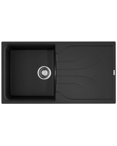 Кухонная мойка Tetogranit Omoikiri Yasugata 100-BL черный 4993844