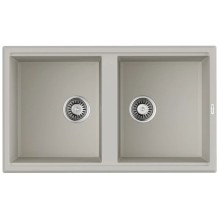 Кухонная мойка Tetogranit Omoikiri Tedori 86-2-WH белый 4993927