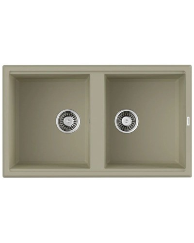 Кухонная мойка Tetogranit Omoikiri Tedori 86-2-BE ваниль 4993925