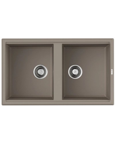 Кухонная мойка Tetogranit Omoikiri Tedori 86-2-SA бежевый 4993926