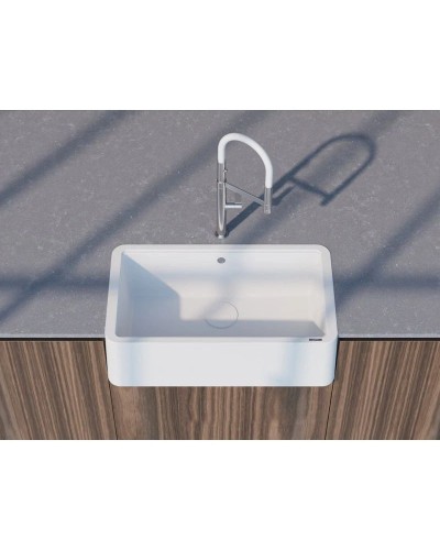 Кухонная мойка Tetogranit Omoikiri Tarento 83-BL черный  4993178