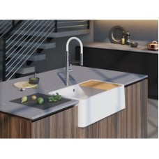 Кухонная мойка Tetogranit Omoikiri Tarento 83-BL черный  4993178