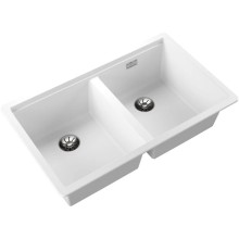 Кухонная мойка Teka Radea R10 2B 750 M-TG белый арктик 115260040