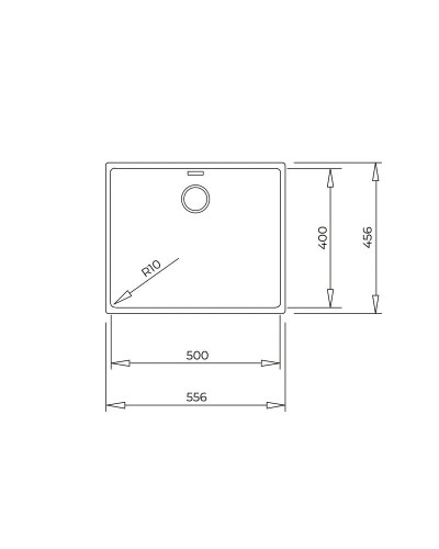 Кухонная мойка Teka Radea R10 50.40 M-TG карбон 115230051