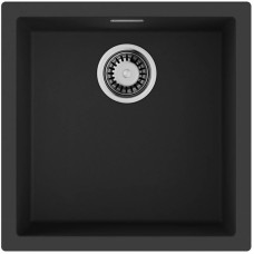 Кухонная мойка Tetogranit Omoikiri Yamakawa 45T-U/I-BL черный 4993302