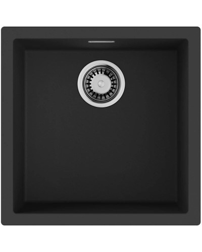 Кухонная мойка Tetogranit Omoikiri Yamakawa 45T-U/I-BL черный 4993302