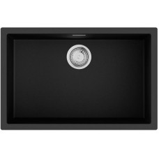 Кухонная мойка Tetogranit Omoikiri Yamakawa 75T-U/I-BL черный 4993437