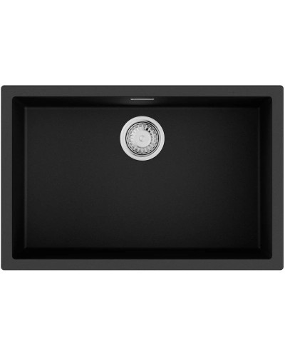 Кухонная мойка Tetogranit Omoikiri Yamakawa 75T-U/I-BL черный 4993437