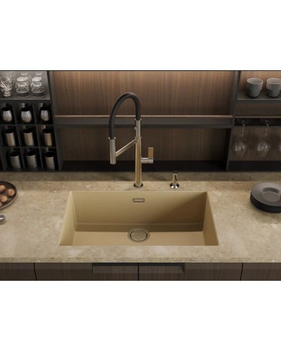 Кухонная мойка Tetogranit Omoikiri Yamakawa 75T-U/I-CH шампань 4993466