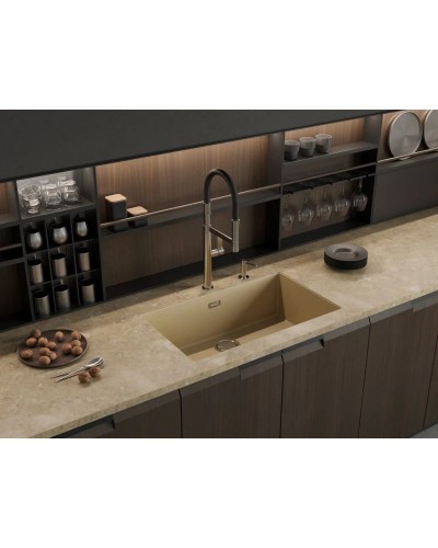 Кухонная мойка Tetogranit Omoikiri Yamakawa 75T-U/I-CH шампань 4993466