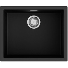 Кухонная мойка Tetogranit Omoikiri Yamakawa 55T-U/I-BL черный 4993428