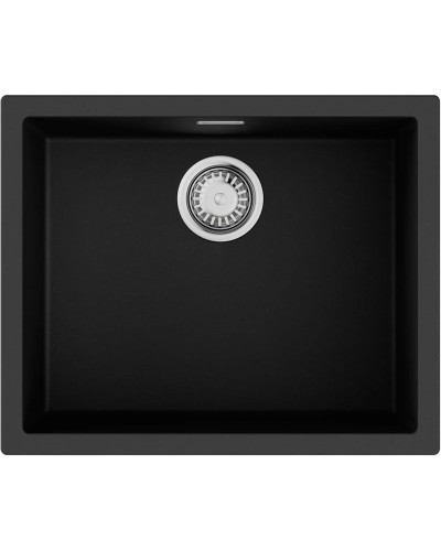 Кухонная мойка Tetogranit Omoikiri Yamakawa 55T-U/I-BL черный 4993428
