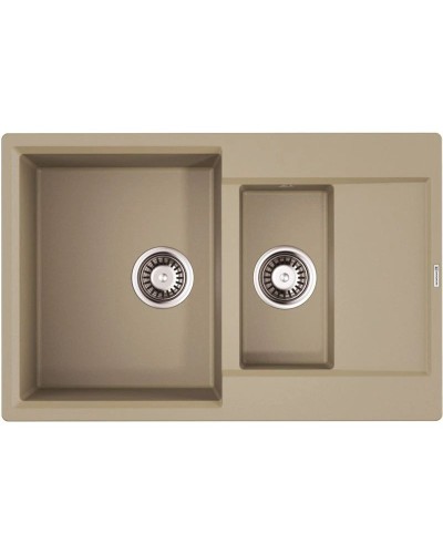 Кухонная мойка Tetogranit Omoikiri Daisen 78-2T-CH шампань 4993531