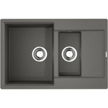 Кухонная мойка Tetogranit Omoikiri Daisen 78-2T- PL платина 4993533