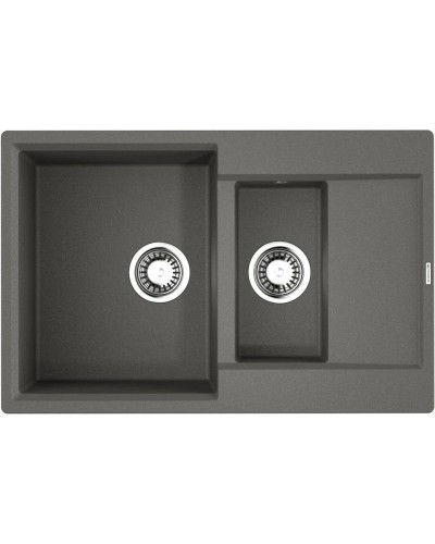 Кухонная мойка Tetogranit Omoikiri Daisen 78-2T- PL платина 4993533