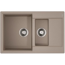 Кухонная мойка Tetogranit Omoikiri Daisen 78-2T-SA бежевый 4993536