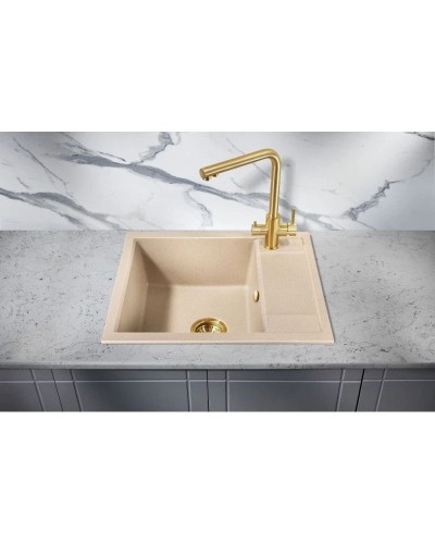 Кухонная мойка Milacio Navarra 60 бежевый MC.77074