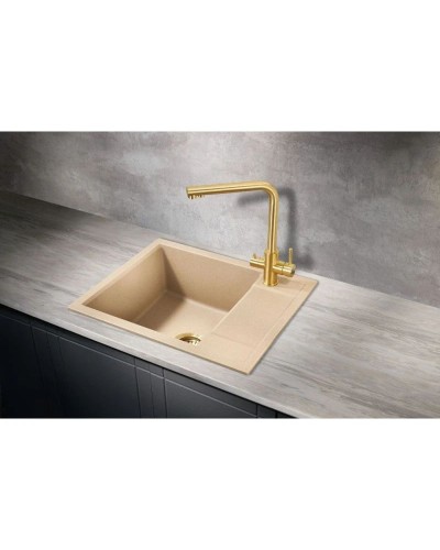 Кухонная мойка Milacio Navarra 60 бежевый MC.77074