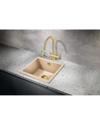 Кухонная мойка Milacio Leon 45 бежевый MC.77094