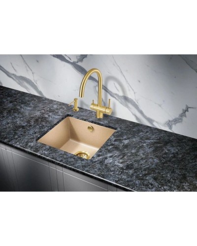 Кухонная мойка Milacio Leon 45 бежевый MC.77094