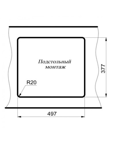 Кухонная мойка Milacio Leon 55 бежевый MC.77084
