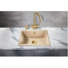 Кухонная мойка Milacio Leon 55 бежевый MC.77084